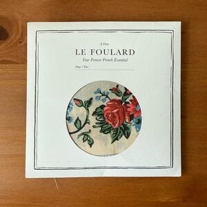 Floral Le Foulard Scarf